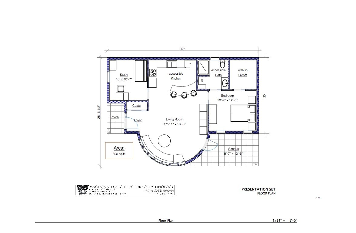 Accessible Tiny House Macdonald Architecture Technology